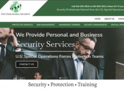 five-start-global-security-by-minuteman-graphics-web-design