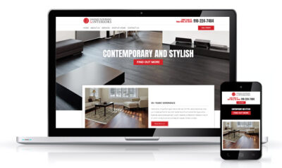 Flooring Business Website Design