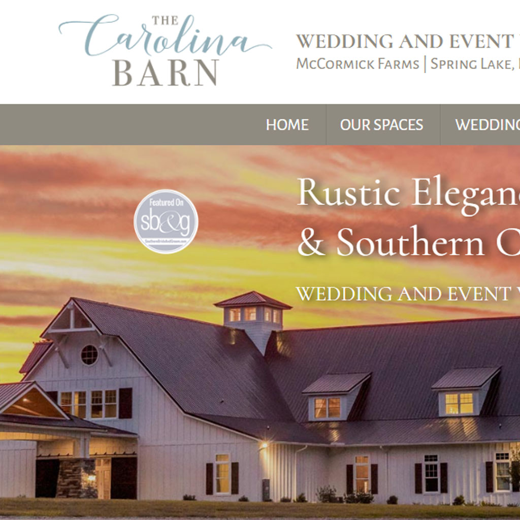 Wedding Website Preview by Minuteman Web Design